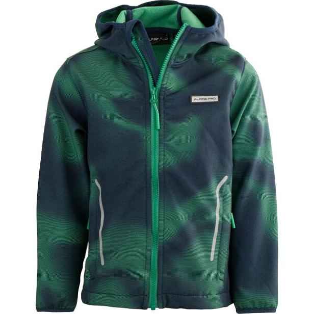 ALPINE PRO BOFO Chlapecká softshellová bunda -122