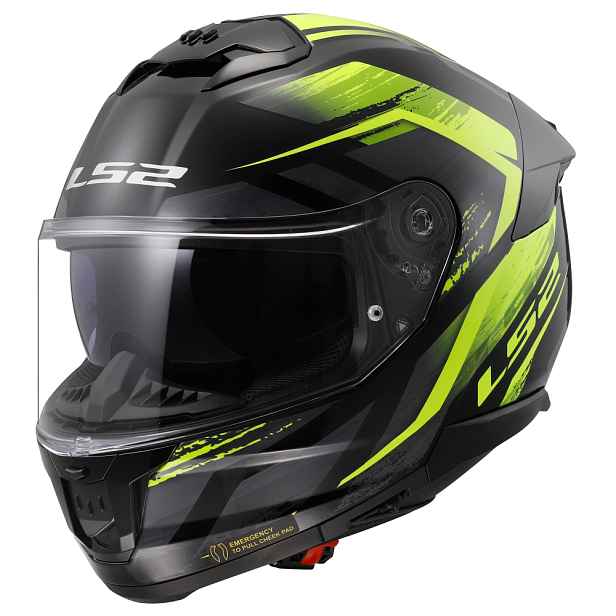 Moto přilba LS2 FF808 Stream II Fury H-V (53-54)