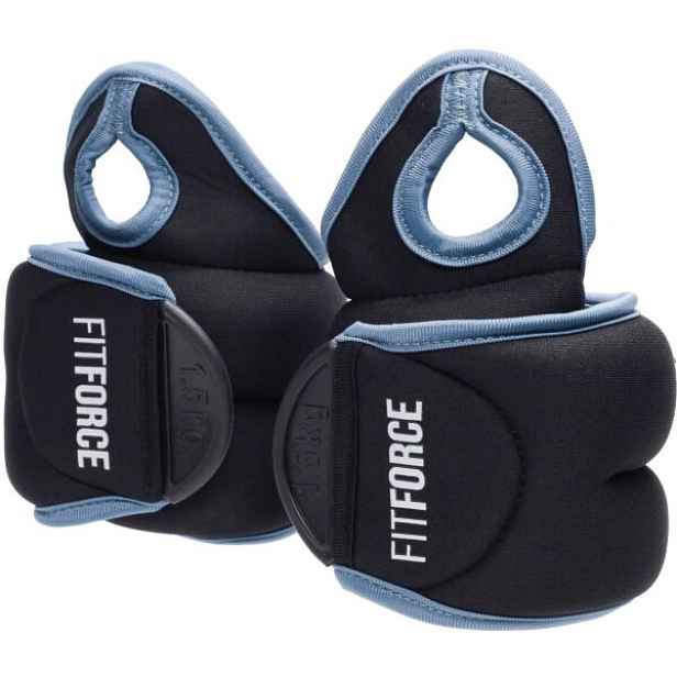 Fitforce WRIST WEIGHT 2 x 1,5 KG Závaží na zápěstí