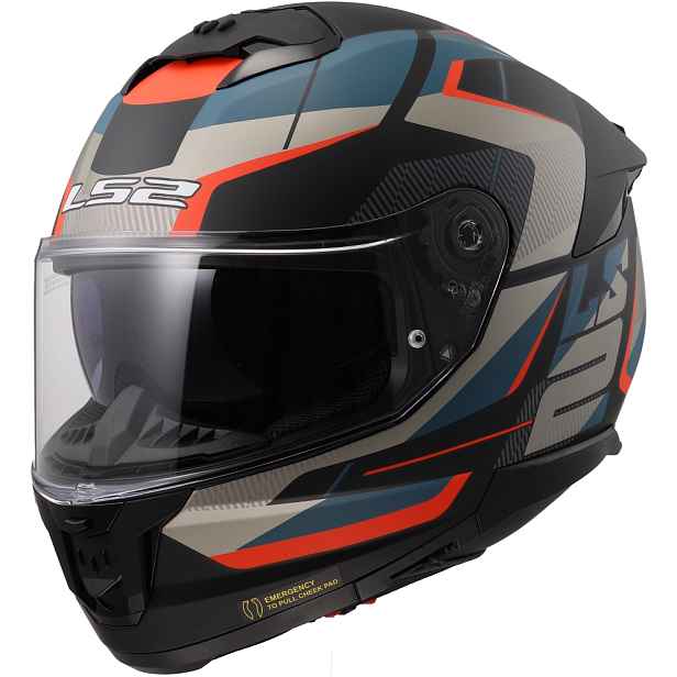 Moto přilba LS2 FF808 Stream II Road Matt (53-54)