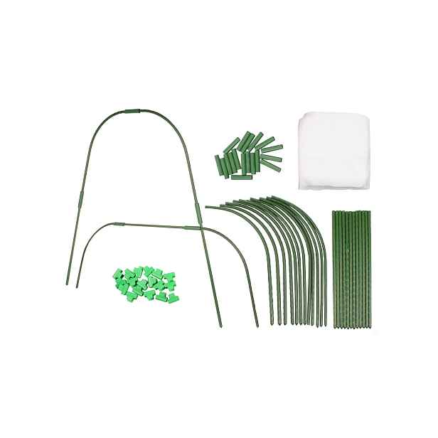 Plant Hoop konstrukce pro ochranu rostlin se sítí 2,5 x 7,5 m, 1 sada
