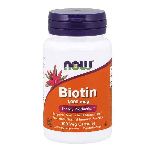 NOW Foods Biotin 1000 mcg