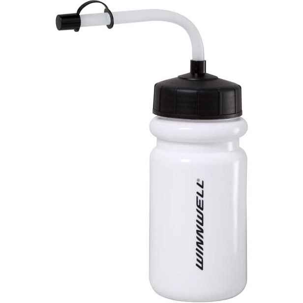 WINNWELL HOCKEY BOTTLE 500ML WITH STRAW AND LOGO Sportovní láhev , ML