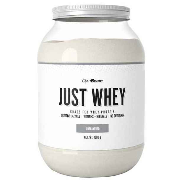GymBeam PROTEIN JUST WHEY 1000 G BEZ PŘÍCHUTĚ Protein , KG