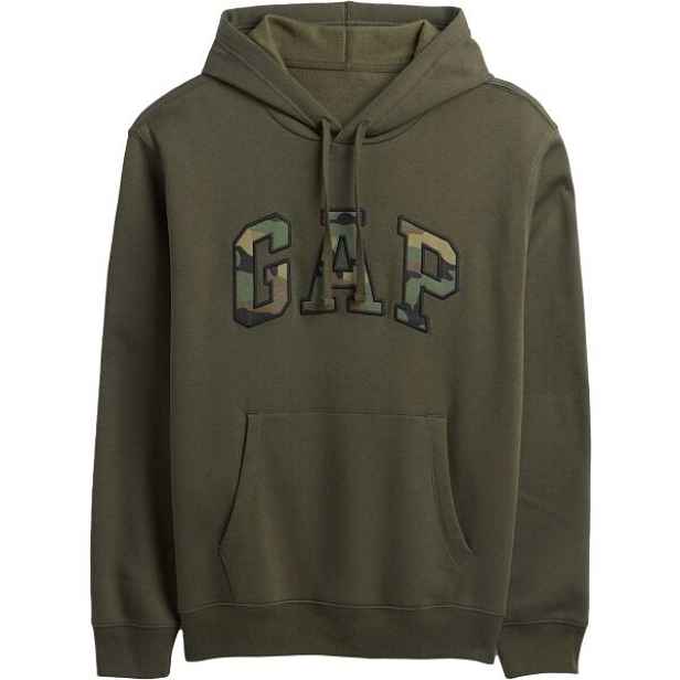 GAP V-HERITAGE CAMO FILL LOGO HD Pánská volnočasová mikina
