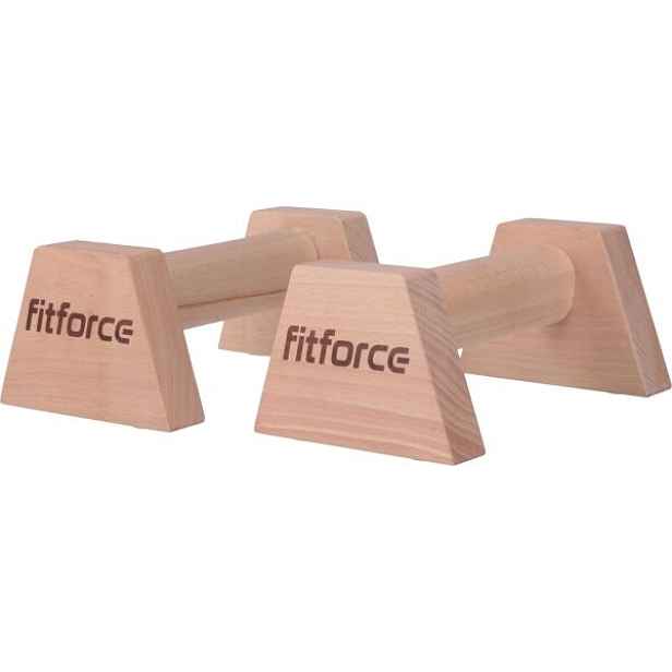 Fitforce WOODEN PUSHUP BAR Dřevěné gymnastické stálky