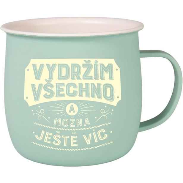 ALBI VYDRŽÍM VŠECHNO Outdoorový hrnek