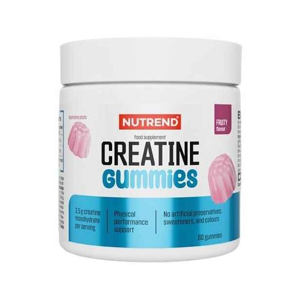 Nutrend CREATINE GUMMIES, 60 KS Kreatinové želé bonbony