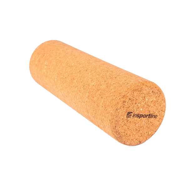 Korkový jóga válec inSPORTline Kornadi 30 cm