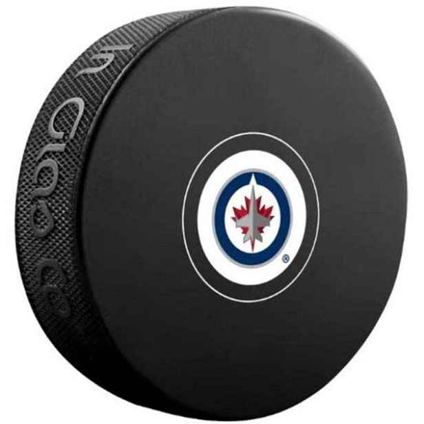 INGLASCO WINNIPEG JETS AUTOGRAPH BLISTER Hokejový puk