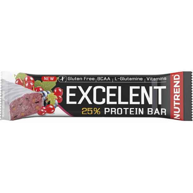 Nutrend EXCELENT 85 G RYBÍZ Proteinová tyčinka , G