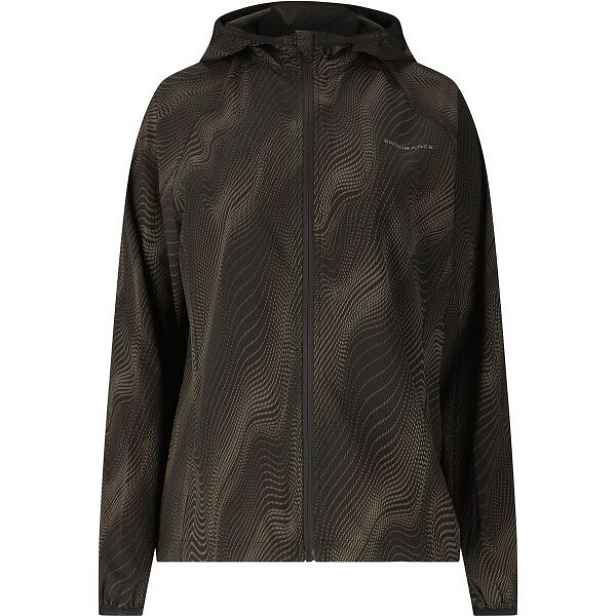 ENDURANCE MALAKAS W AOP JACKET REFLECTIVE Dámská běžecká bunda