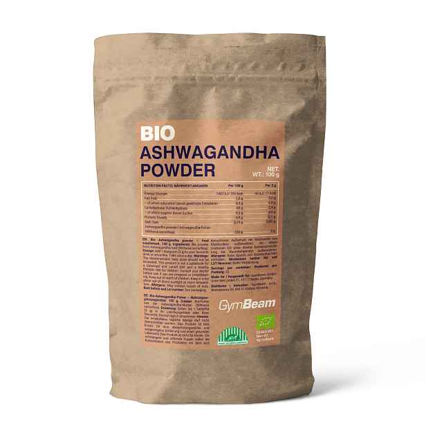 GymBeam BIO Ashwagandha prášek