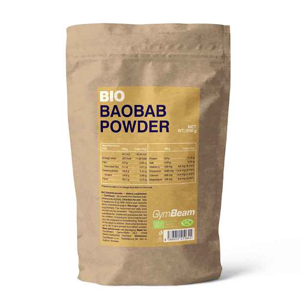 GymBeam BIO Baobab prášek