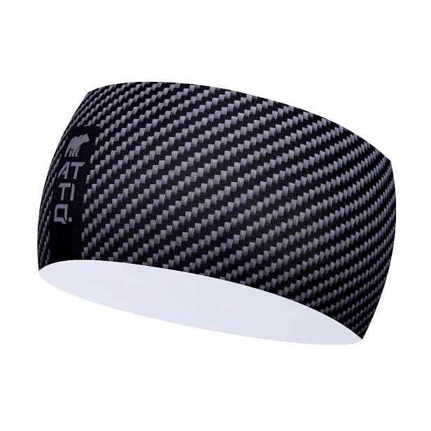 Sportovní čelenka Attiq Lycra Thermo Carbon