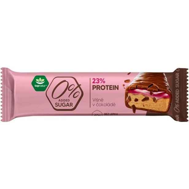 TOPNATUR 0 % SUGAR PROTEIN G VIŠEŇ Proteinová tyčinka , G