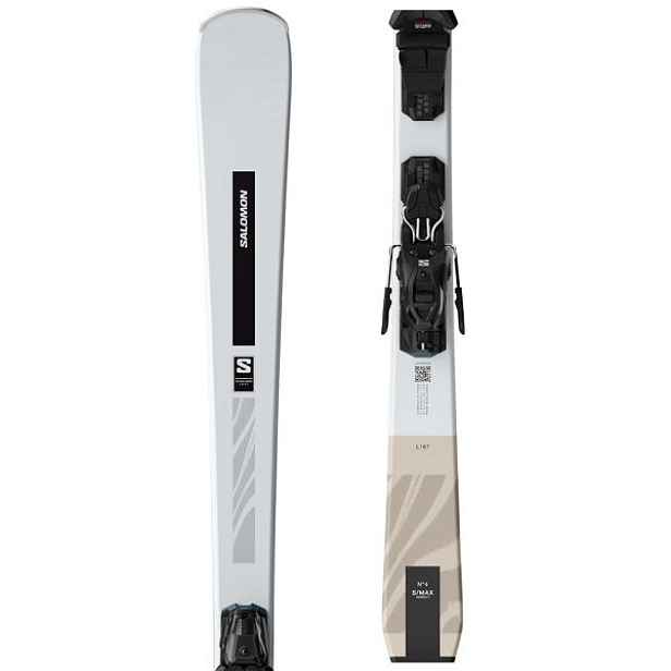 Salomon E /MAX N°4 + M10 GW Dámské sjezdové lyže