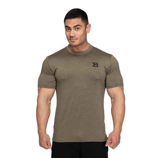 Better Bodies Essex Stripe Tee Washed Melange