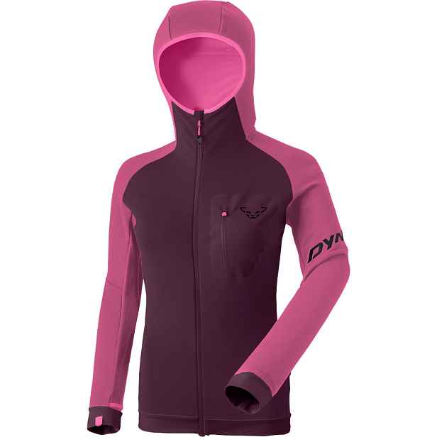 Mikina Dynafit Radical PTC Hooded W magenta Barva: , Velikost: