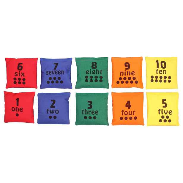 Bean Number Set didaktická pomůcka, 1 sada