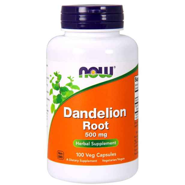 NOW Foods Pampeliška lékařská 500 mg