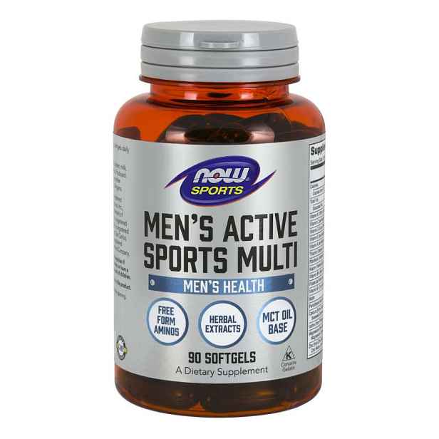 NOW Foods Multivitamín Men‘s Active Sports