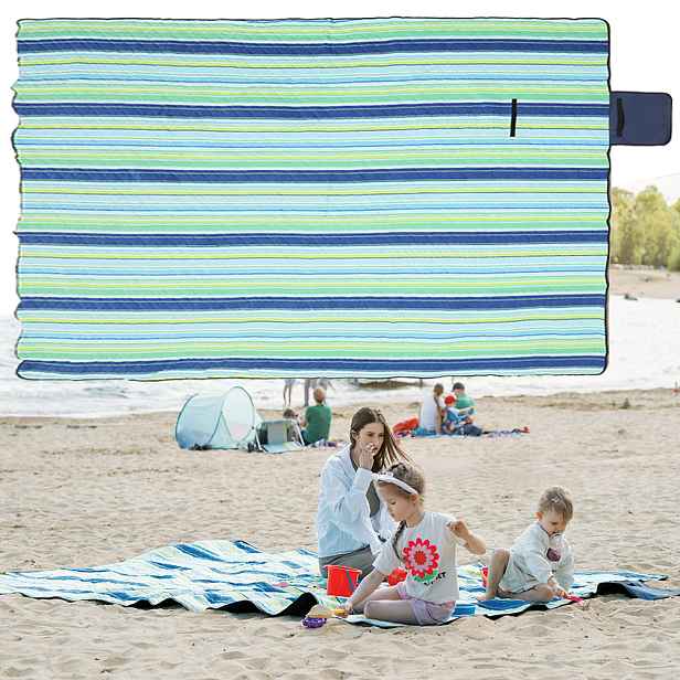 Pikniková deka inSPORTline Livetino 300x200 cm klidný oceán
