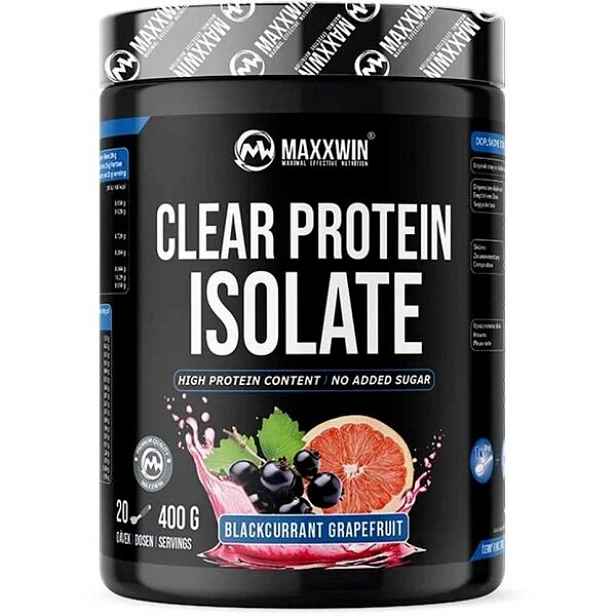 MAXXWIN MAXXWIN CLEAR PROTEIN ISOLATE RYBÍZ + GREP 400 G Syrovátkový izolát , G