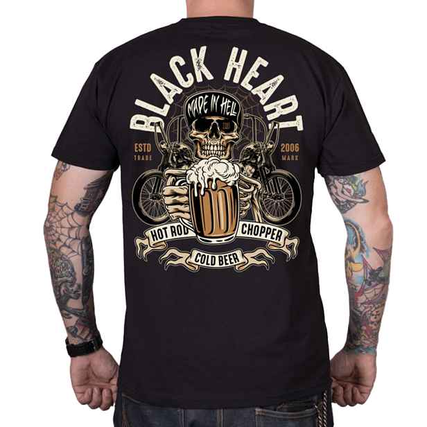 Triko HEART Beer Biker