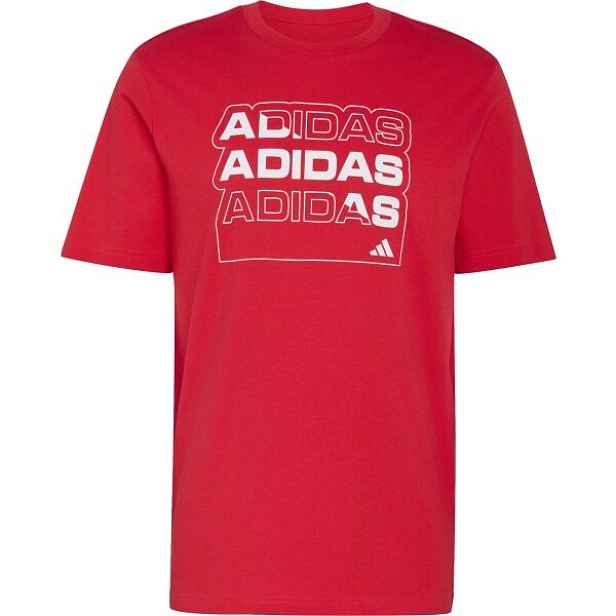 adidas MULTI LINEAR TEE Pánské triko