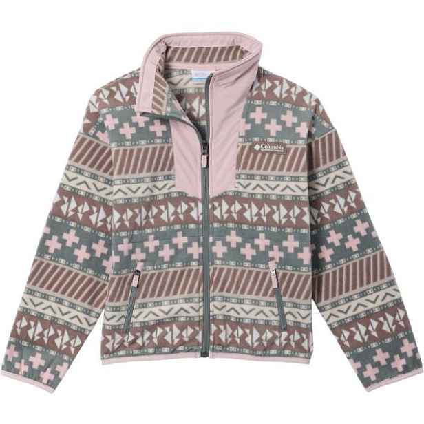 Columbia SEQUOIA GROVE PRINTED FULL ZIP FLEECE Dětská fleecová mikina