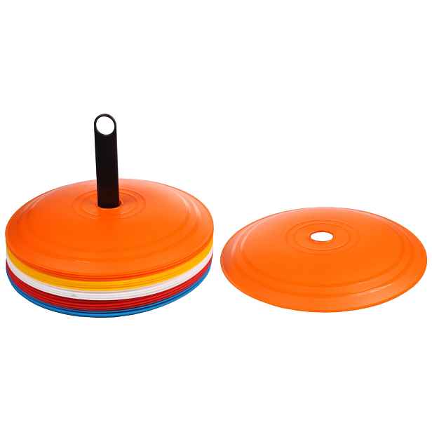 Flat Disc vytyčovací mety sada 5x4 ks mix barev, 1 sada