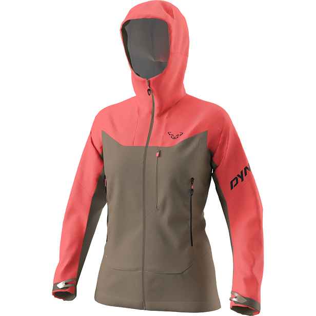 Bunda Dynafit Radical Softshell W cabana Barva: / korálová, Velikost: