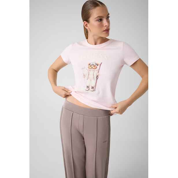 Guess fabrizia skiing bear cn ss t-s xs
