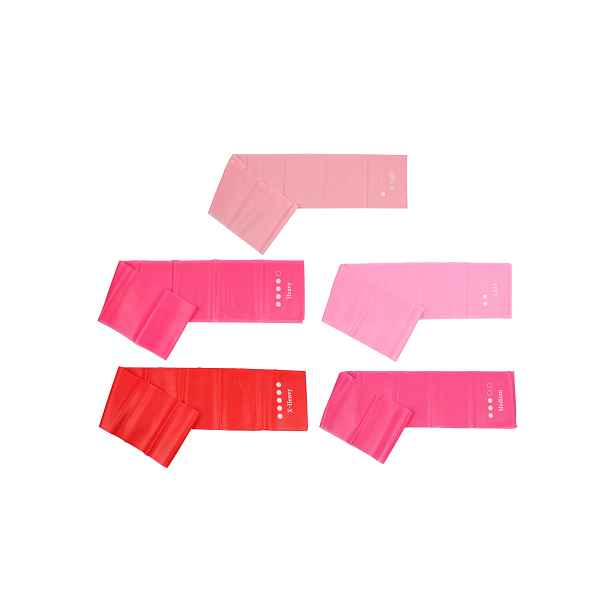 Yoga Stretch Mix 1500 sada posilovacích gum 5 ks , 1 sada