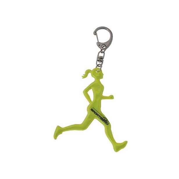 Kolimpex NO RUNNER WOMAN Reflexní přívěšek, reflexní neon