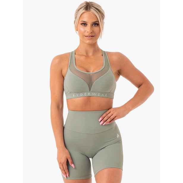 Ryderwear Sportovní podprsenka Hype Mesh Olive