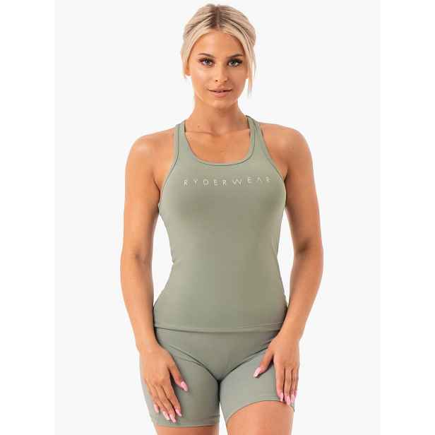 Ryderwear Dámské tílko Hype Racer Back Olive