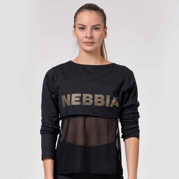 NEBBIA Sportovní Top Intense Mesh