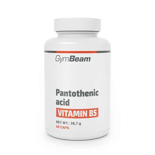 GymBeam Kyselina pantotenová (vitamín B5)