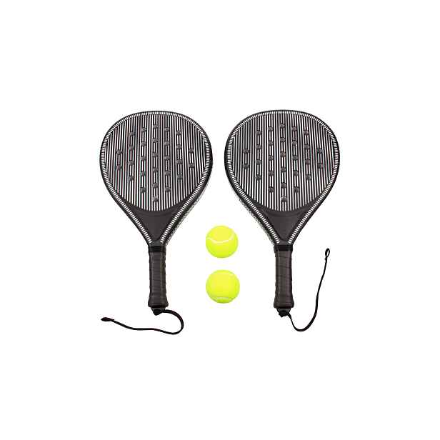 Match Base sada raket na padel s míčky, 1 sada