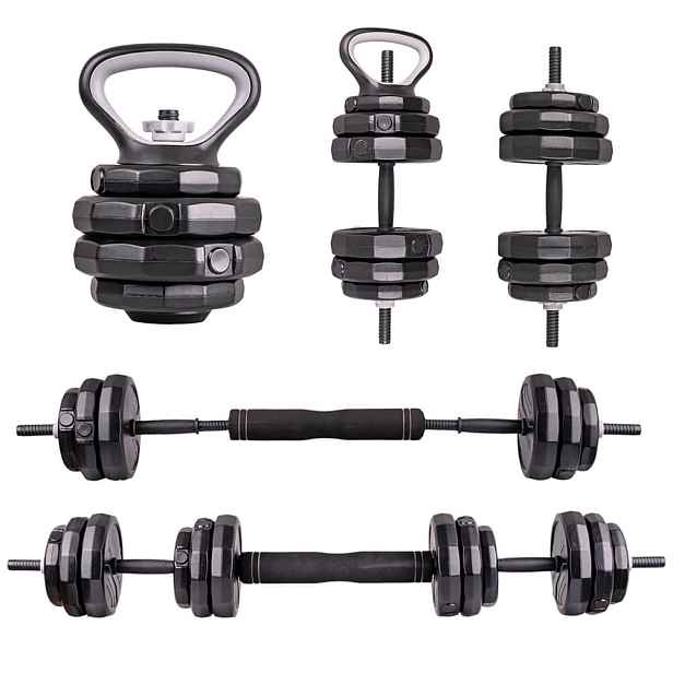 Cementový činkový set inSPORTline ON-X 6v1 kg