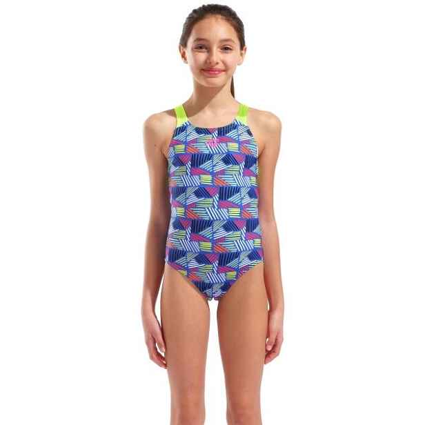 Arena CANDIES SWIMSUIT SWIM PRO BACK Dívčí plavky, mix -15Y