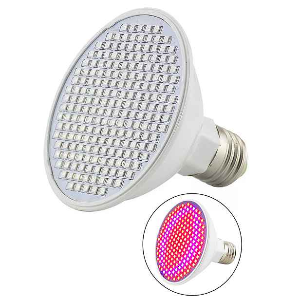 LED žárovka inSPORTline 6W s červeným a modrým světlem