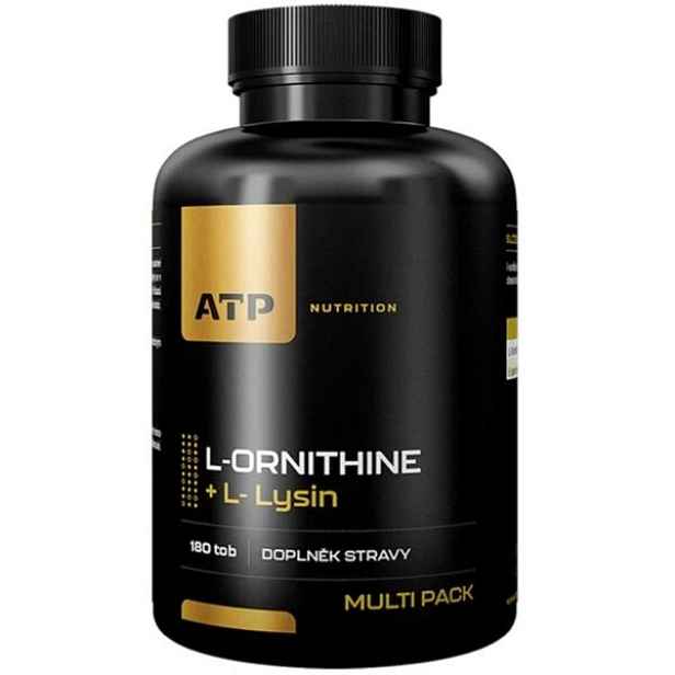 ATP NUTRITION -ORNITHINE + -LYSIN 180 TOBOLEK Aminokyselinový komplex
