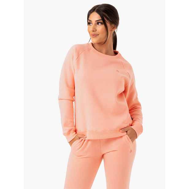 Ryderwear Dámská mikina Adapt Boyfriend Peach