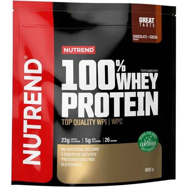 Nutrend 100% WHEY PROTEIN 800 G Syrovátkový protein , G