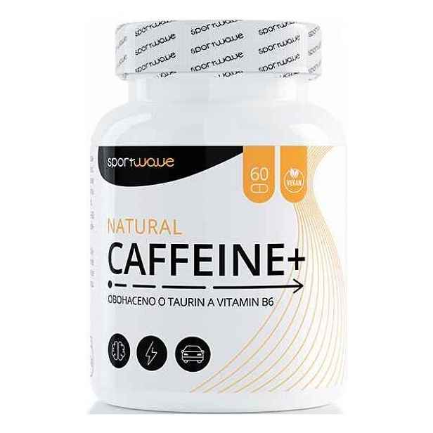 SPORT WAVE NATURAL CAFFEINE+ 60 TAB Přírodní stimulant