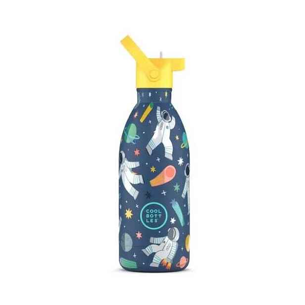COOL BOTTLES KIDS GALACTIC RIDE 3D 500 ML Dětská termo láhev , ML