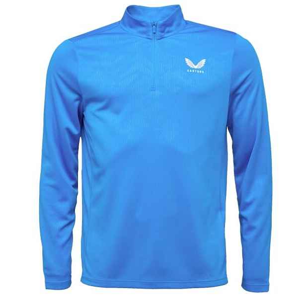 CASTORE AOP 1/4 ZIP LS TOP Pánské sportovní triko